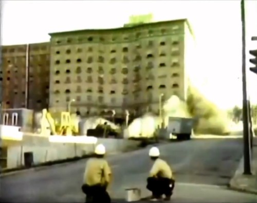 Don't drink and implode, kids. (Miller commercial, 1976)