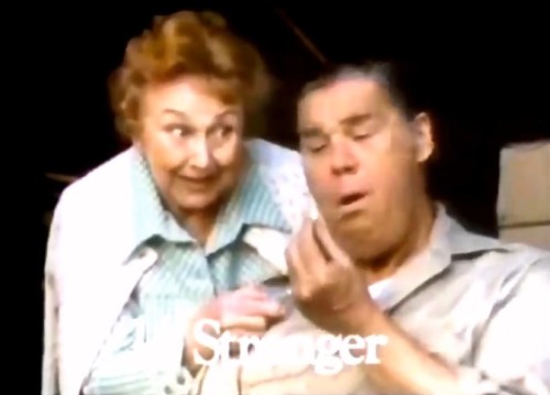 Wherever there is stomach discomfort - she will be there! (Mother Tums commercial, 1976)