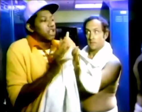 Safeguard soap's shower room accusation, 1976