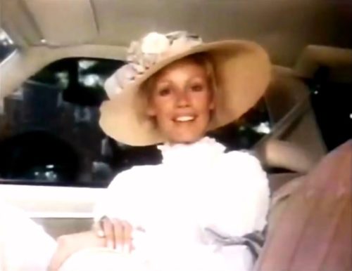Turn of the century fashion for 1973 and Chevy Malibu.