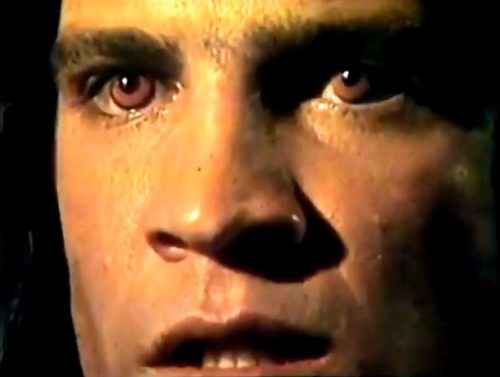 Wolf eyes! (Kevin Brophy is 'Lucan,' ABC, 1977)