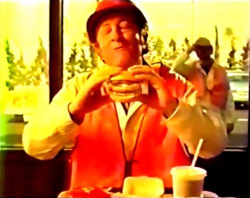 A Big Mac for the road. (McDonald's commercial, 1978)