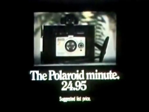 A real Square Shooter. (Polaroid commercial, 1973)