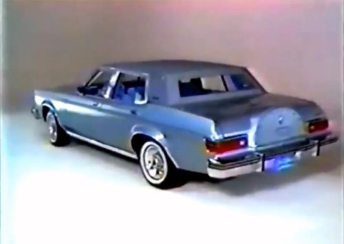 Bart Starr and the baby Continental. (1978)