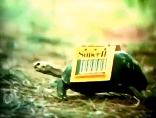 Forgotten mascots of the 1970s - the Schick Tortoise (1973).