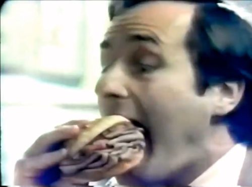 "Lean, luscious..." (Arby's commercial, 1977)