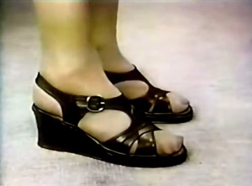 'How many pairs of shoes do you own?' (Cobbie Cuddlers commercial, 1979)