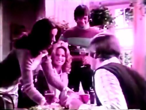 Gallo wine party circa 1973 (sweater-vest optional).