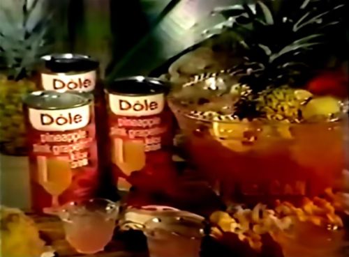 Polynesian punch time. (Publix commercial, 1977)