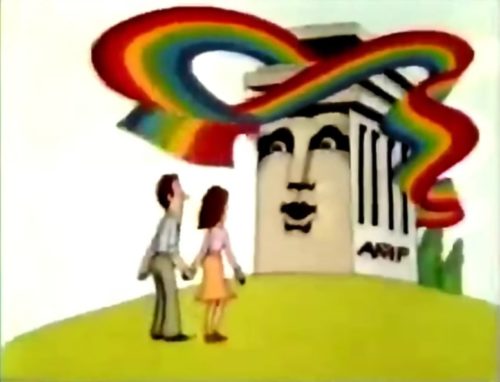 The AMF...talking building and rainbow...are here to save the weekend.
