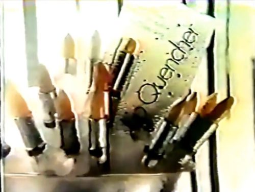 So hot, ya gotta keep 'em on ice. (Lip Quenchers commercial, 1978)