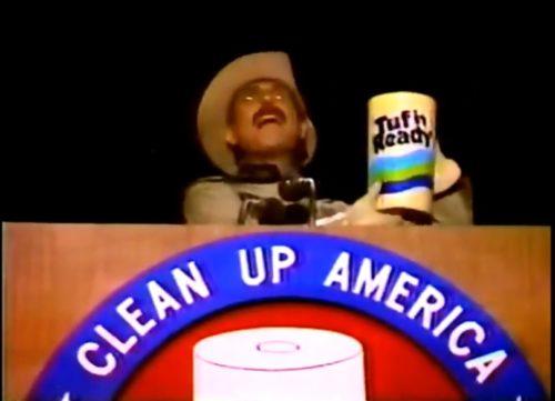 Teddy's a real bear for Tuff 'N Ready.