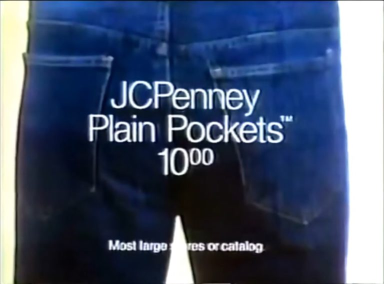 70s Spots JCPenney Plain Pockets Jeans & Lee Jeans (1977) Bionic Disco